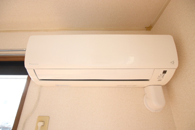 エアコン付いてます