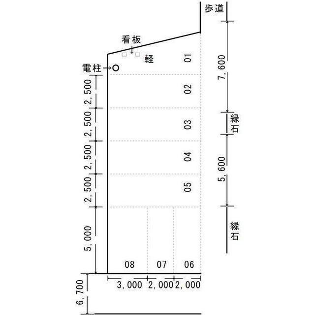 北一色１０丁目中島第二駐車場の間取り