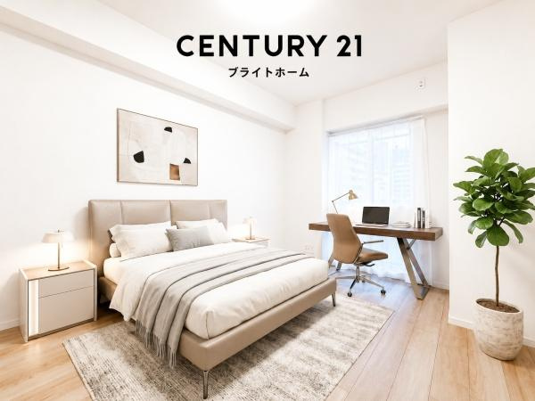ライオンズグローベル本牧の洋室|落ち着きのある洋室です！
休日はこちらでおくつろぎ下さい♪
※家具等はCGでの参考レイアウトです。