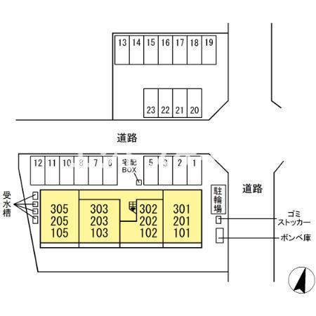 シャンデブレの区画図|高崎、前橋、伊勢崎エリアのお部屋探しはエンドスケープまで！お客様の理想お聞かせ下さい♪