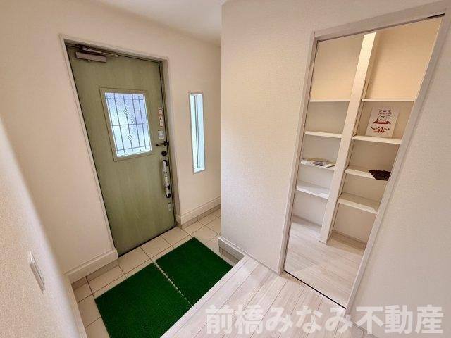 【新築】高崎市町屋町第2　限定１棟　リーブルガーデン　新築建売の収納|ちょっとした収納スペースも充実しています