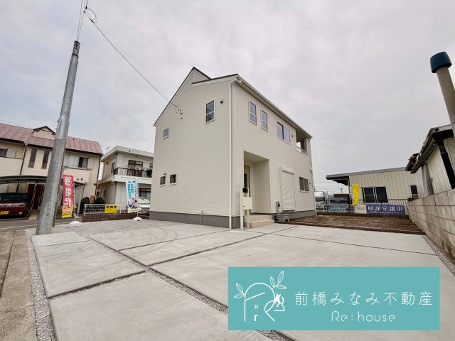 【新築】高崎市町屋町第2　限定１棟　リーブルガーデン　新築建売の外観|外観もきれいです