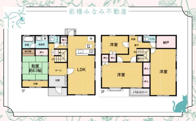 【中古】伊勢崎市若葉町　４LDK＋S