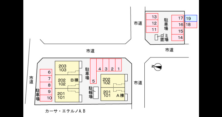 【区画図】