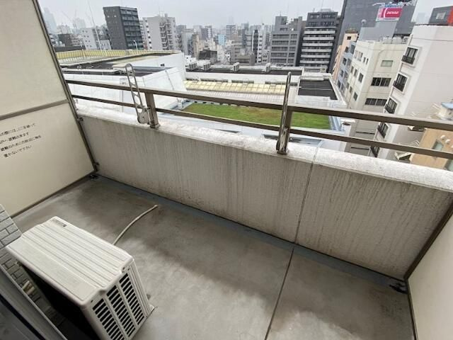 ランエージ新御徒町のバルコニー