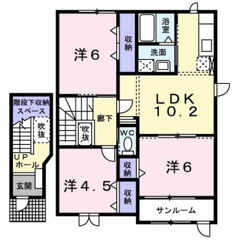 コーモドの間取り