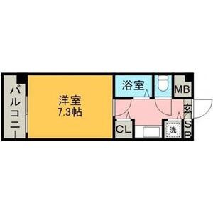 リバーシティ室見の間取り