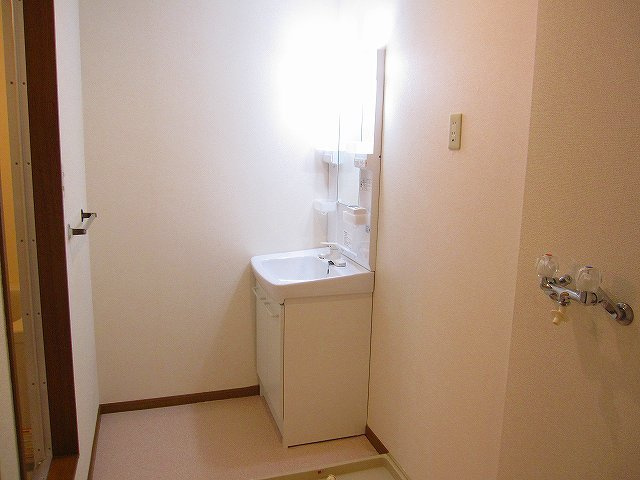 カーサ・アリスの洗面所|使いやすい洗面所です