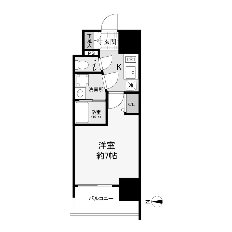 LiveCasa王子公園の間取り