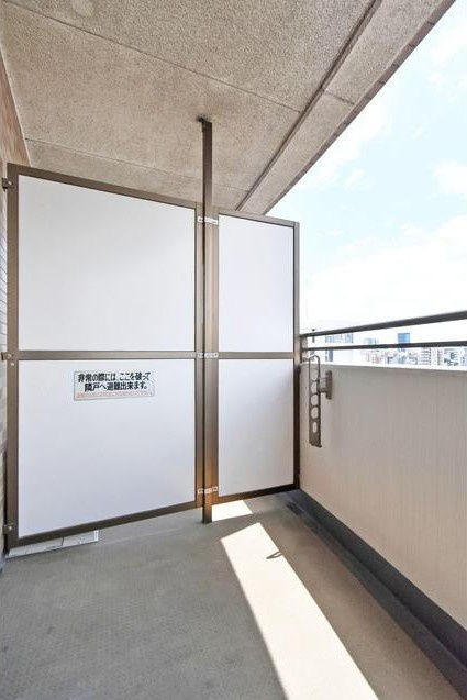 オーパスホームズ白山のバルコニー|※写真は同タイプの別室になります
