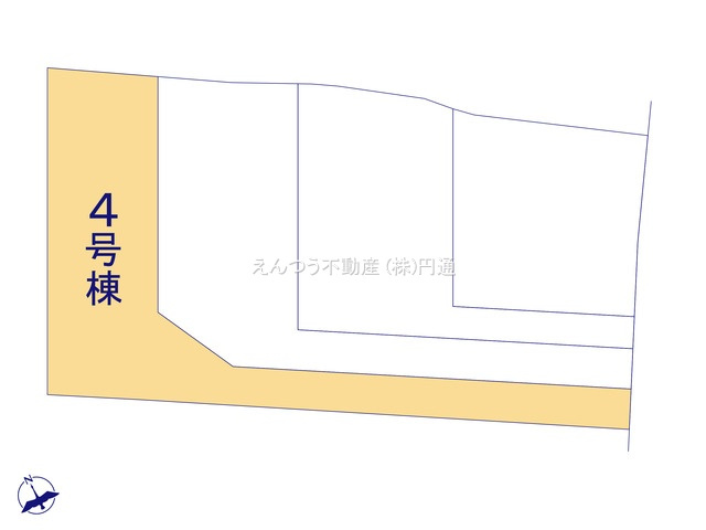 リーブルガーデン坂下町二丁目第2の区画図