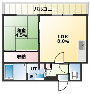 【間取り】 | 【CP対象】第53松井ビル | 間取りです
