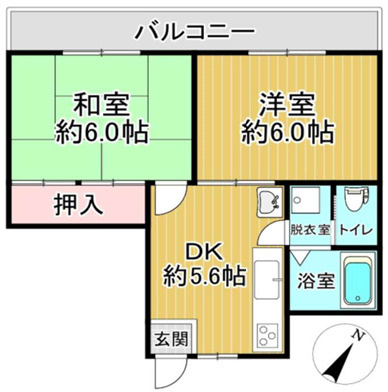 パークホーム王子の間取り