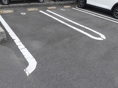 【駐車場】 | シカタシャンブレットⅡ | 駐車場です