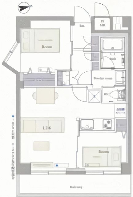 目白ガーデニアの間取り