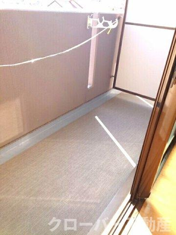 マルベル宇多津のバルコニー