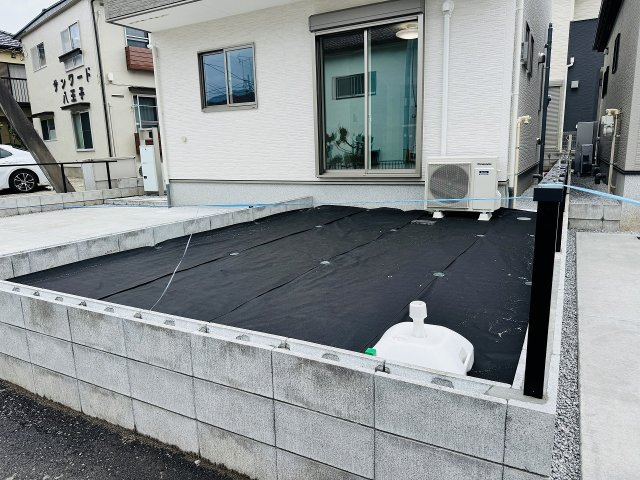 八王子市　犬目町　新築一戸建て　２５ー１期の庭|～ガーデニングなども楽しめる庭付き～