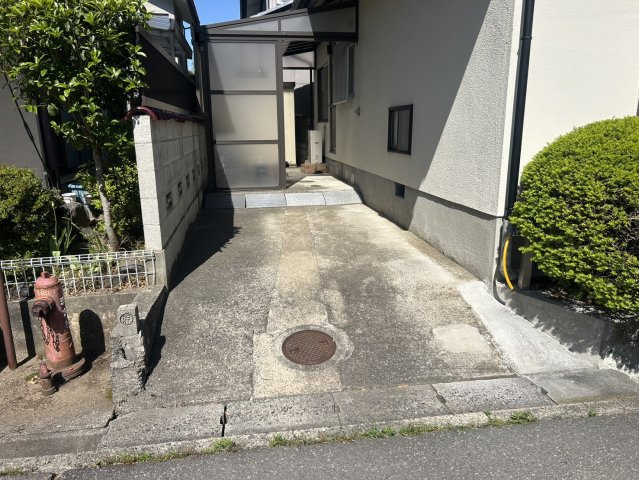 中古戸建　長野市安茂里小市一丁目の駐車場