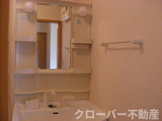 ハピネス村山Ｂの洗面所