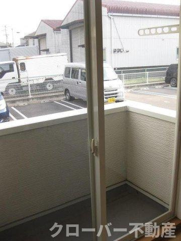 リーフグリーン　ハイツⅠのバルコニー