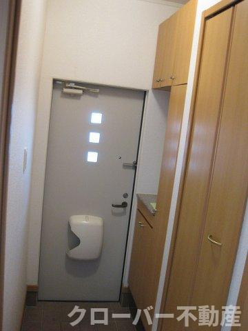 リーフグリーン　ハイツⅠの玄関