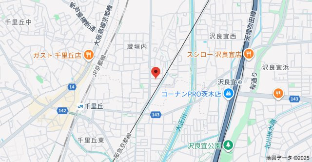 ＣＯＲＮＥＴＴＯ ＲＯＳＳＯの地図