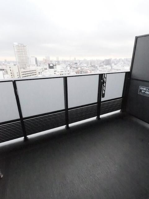 フロンティアレジデンス板橋のバルコニー