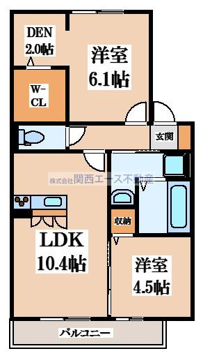 【間取り】 | グランドゥール畷