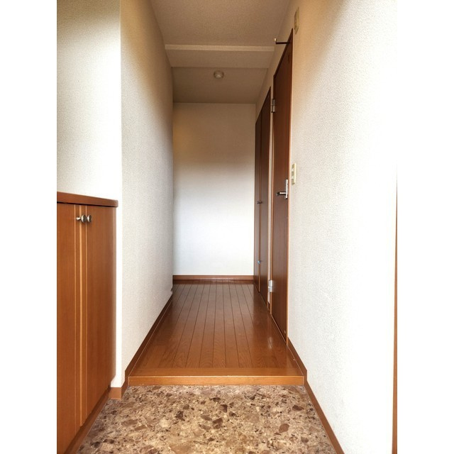 熊本市東区下江津８丁目の賃貸マンションの玄関