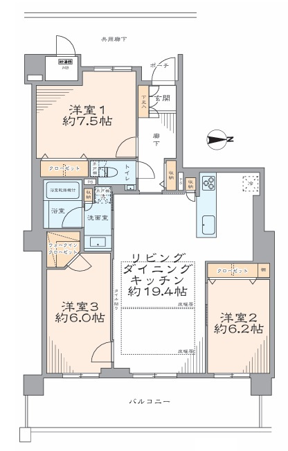 ACTA西宮東館の間取り