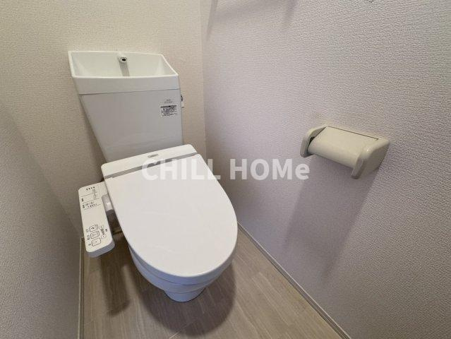 ジュネス江木のトイレ|当社、チルホームのHPもご覧ください(^^)/物件情報多数♪