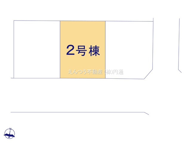ブルーミングガーデン岩成台5丁目の区画図