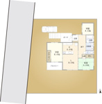 【区画図】 | 東区多々良２丁目　中古一戸建☆仲介手数料無料☆