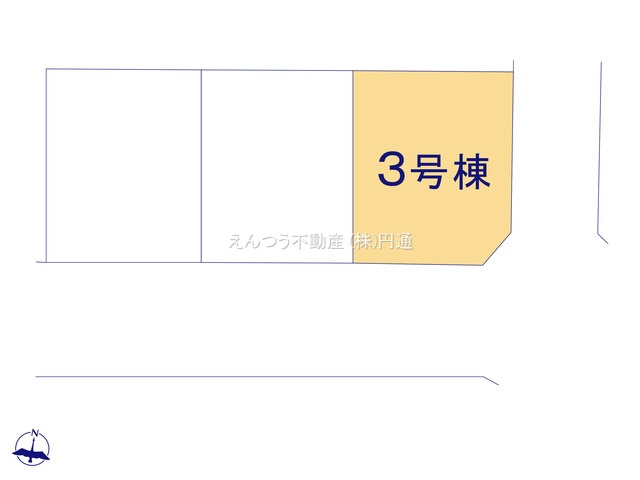 ブルーミングガーデン岩成台5丁目の区画図