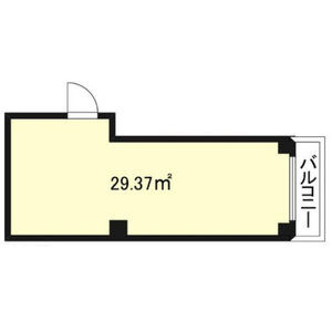 大阪市中央区瓦町１丁目の店舗事務所の間取り