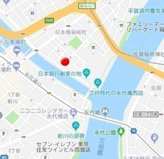 【地図】 | ザ・パークハビオ日本橋箱崎町