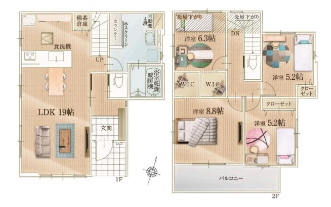 練馬区西大泉20期　全1棟　1号棟