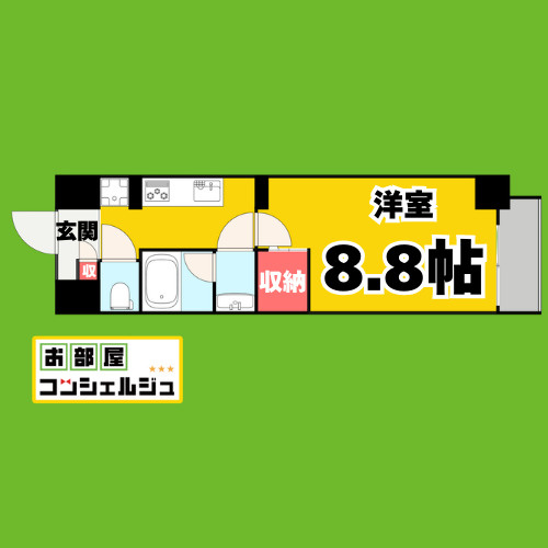 プライム松原の間取り