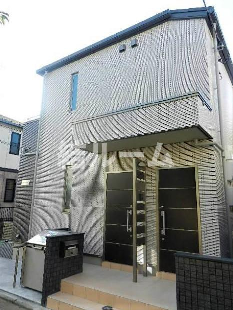 練馬区富士見台２丁目のアパートのエントランス