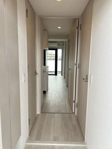 アーバンパーク御幣島の玄関|大きなものも収納できそうです