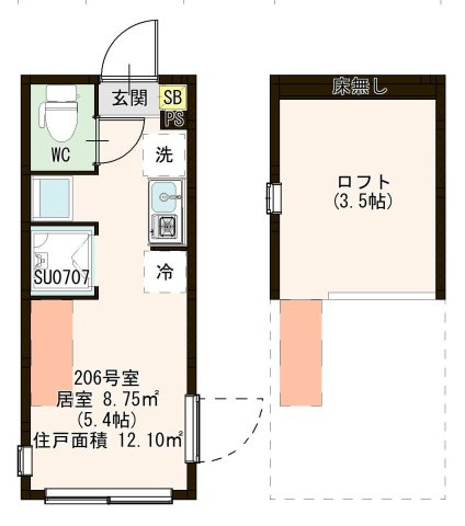 【間取り】 | ハーモニーテラス一之江