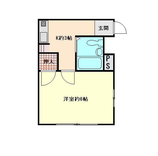 クォート北町の間取り