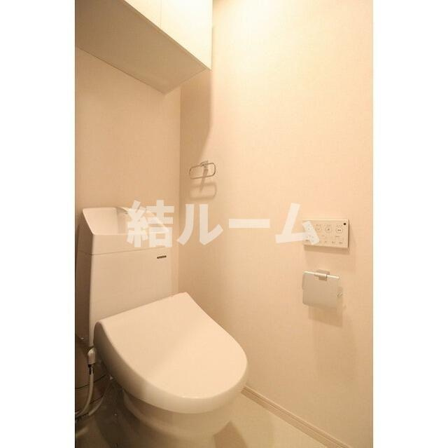 豊島区千早２丁目の賃貸マンションのトイレ