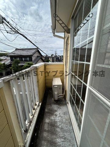 仲介手数料0円！グレイスNFのバルコニー