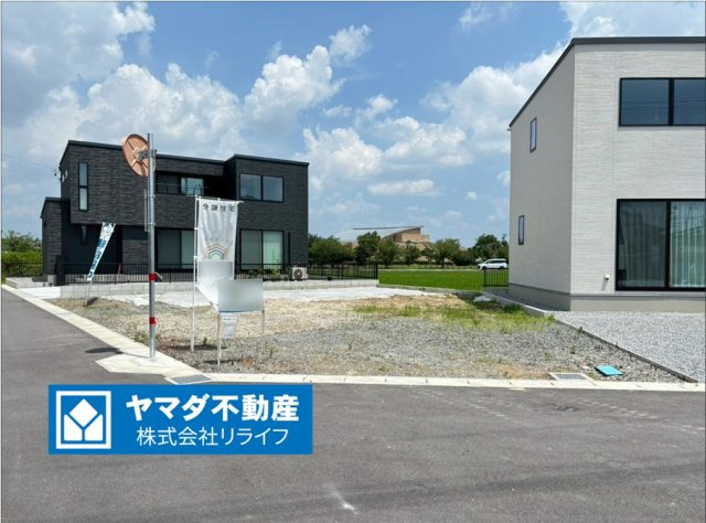 新築戸建　羽島市竹鼻町　全2区画分譲の外観|「現地（2026年6月12日）撮影」　
■外観写真　
■ヤマダ不動産　株式会社リライフ　