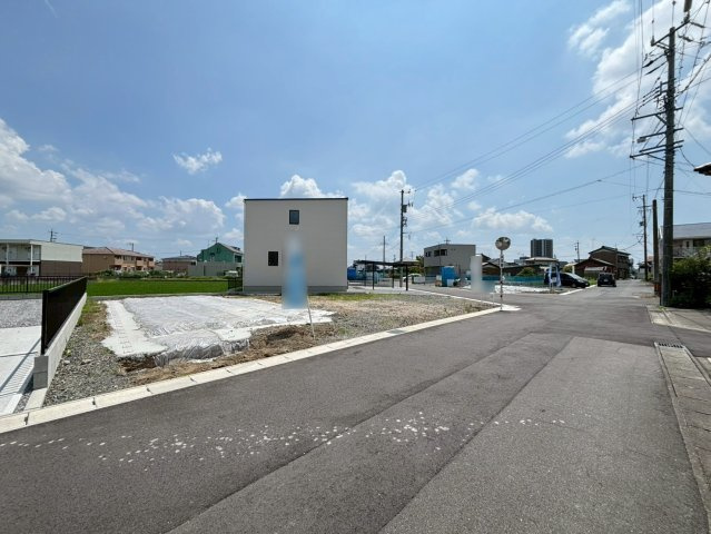 新築戸建　羽島市竹鼻町　全2区画分譲の外観|「現地（2026年6月12日）撮影」　
■全体写真　
■ヤマダ不動産　株式会社リライフ　