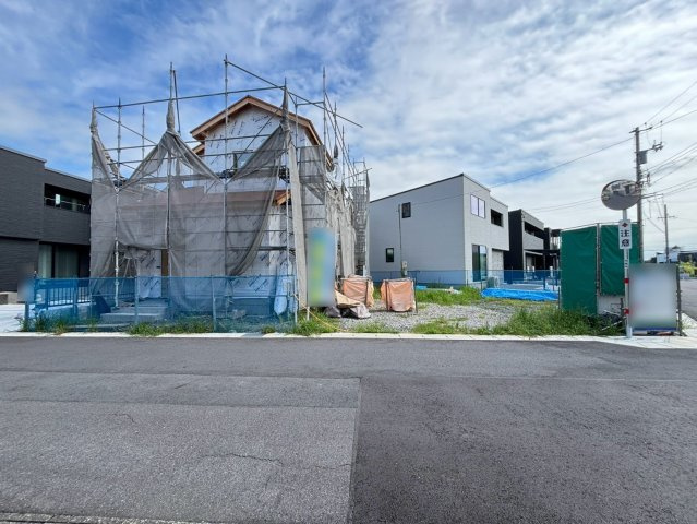 新築戸建　羽島市竹鼻町　全2区画分譲の外観|「現地（2026年9月10日）撮影」　
■全体写真　
■ヤマダ不動産　株式会社リライフ　