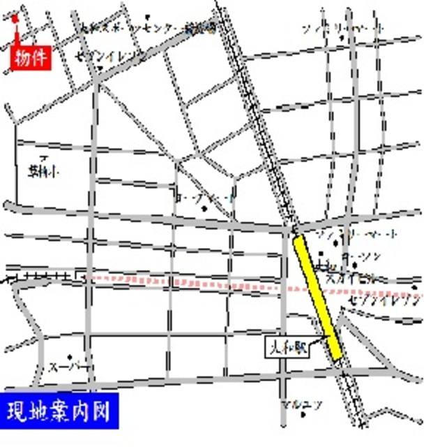 ハイムグローリーの地図|案内図