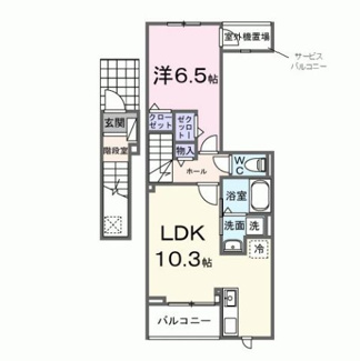 【間取り】 | ＬＡ．ＯＨＡＮＡ　田無