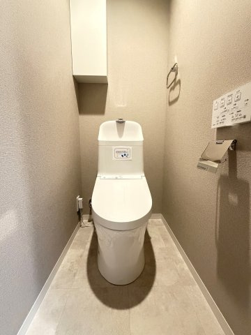 朝日プラザ梅田東パートⅠのトイレ|ゆったりとした空間のトイレです